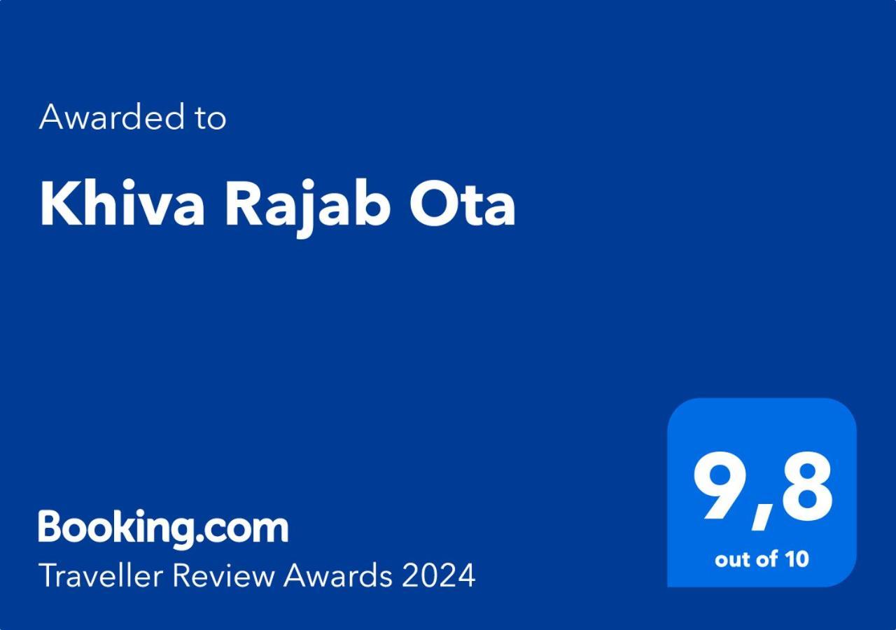 Khiva Rajab Ota 호텔 외부 사진